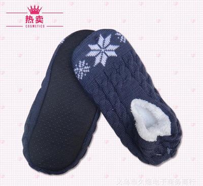 【專(zhuān)業(yè)品質(zhì)】 男款加厚絞花雪花地板襪 新品上市(圖)