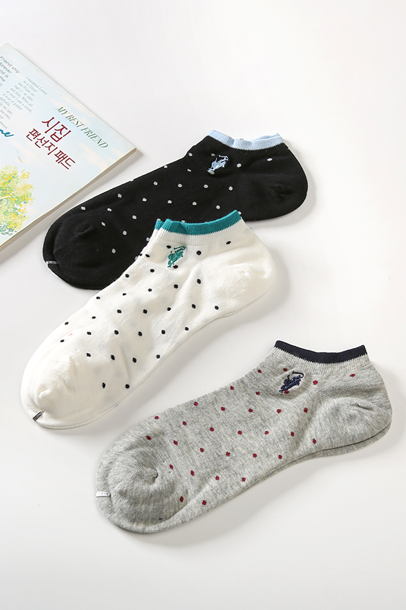 船襪女夏季薄款棉質(zhì)吸汗透氣防臭低邦襪運(yùn)動休閑淺口襪子POLO短襪